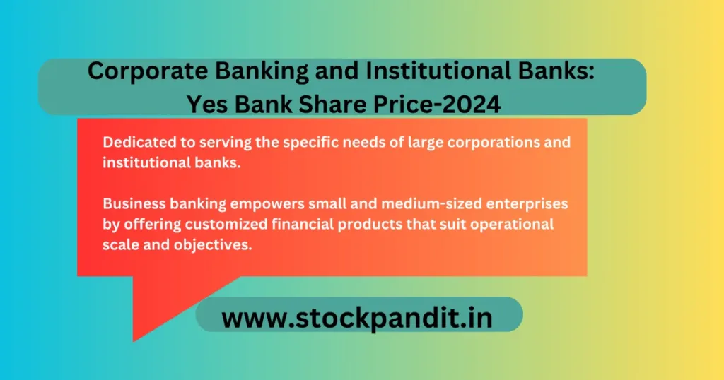 Corporate Banking and Institutional Banks