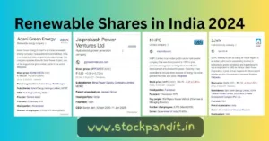 Renewable-Shares-in-India-2024